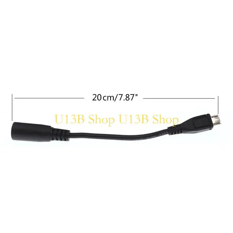 U13B 5V 3A Cable carga DC5521 MICRO USB MAL MAL CIEN