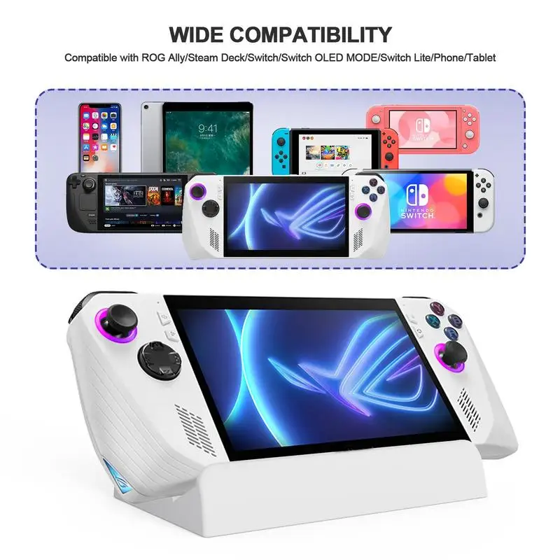 Game Console Bracket Adjustable Foldable Game Console Rack Handheld Game Console Support Rack Non Slip Display Stand