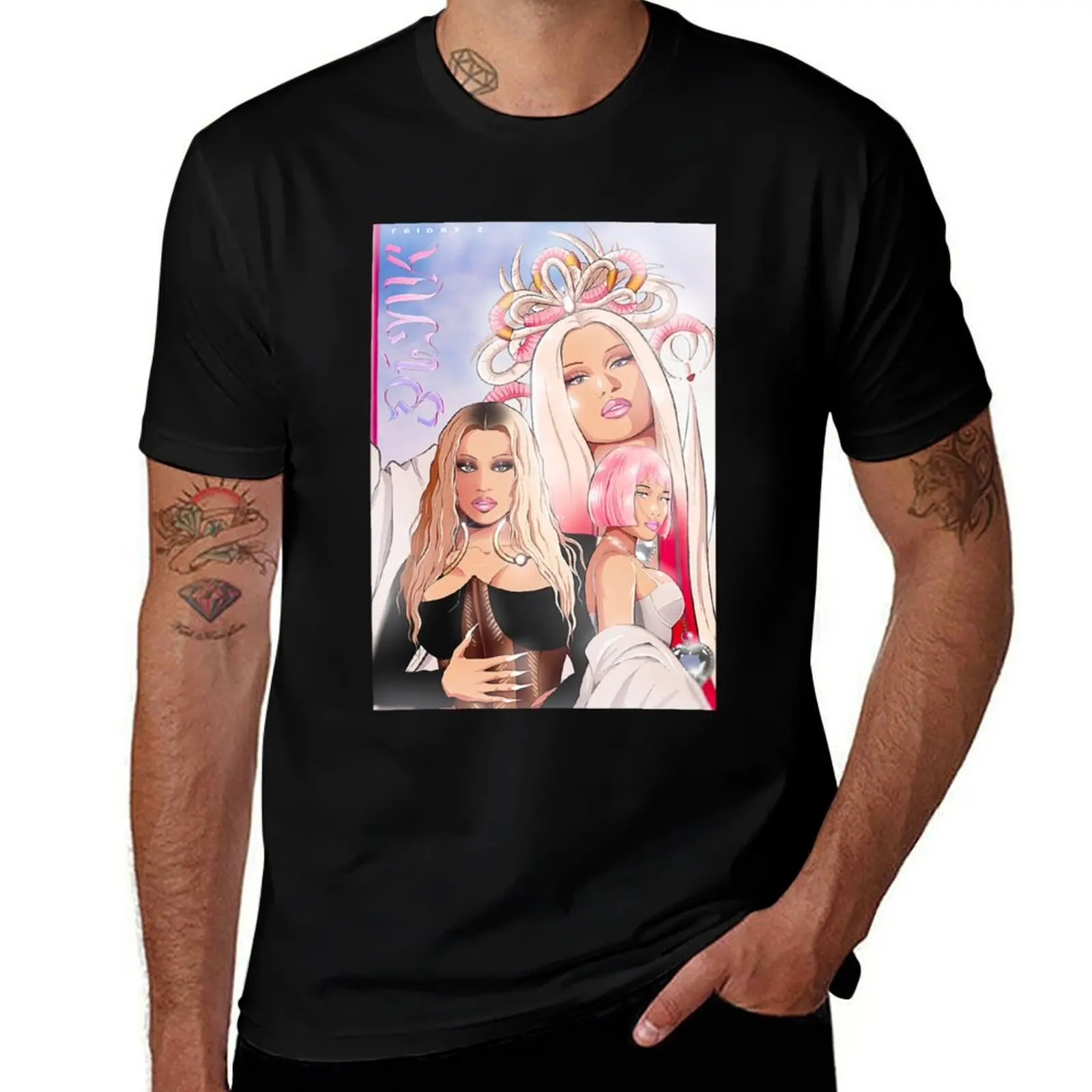 

Nicki Minaj - Pink Friday T-Shirt cotton tshirt 100% man t shirt designer man t shirt summer T-Shirt