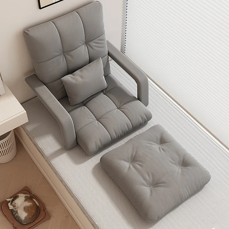 Bed Back Chair Bedroom Lazy Sofa Tatami Single Recliner Cushion Legless Sofa