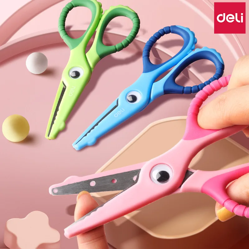 Kids Safe Scissors Don't Hurt Hands Cute Kindergarten Handmade Paper Cutter Cutter Paper Cutter Small Scissors Stationery