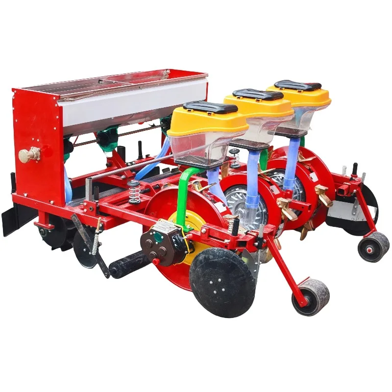 

New Corn Planter Sweet Sticky Corn Peanut Soybean Sowing Film Spreading Fertilization Drip Irrigation All-in-One Machine