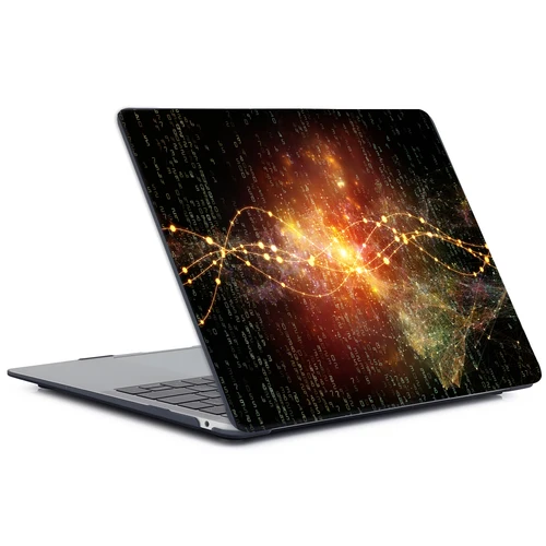 Imagen 2 del producto Funda para portátil con estampado de fórmula geométrica para MacBook Pro 14 M4 2024 modelo A3401 funda 14,2 M2 M3 para MacBook Air 13 13,6 15