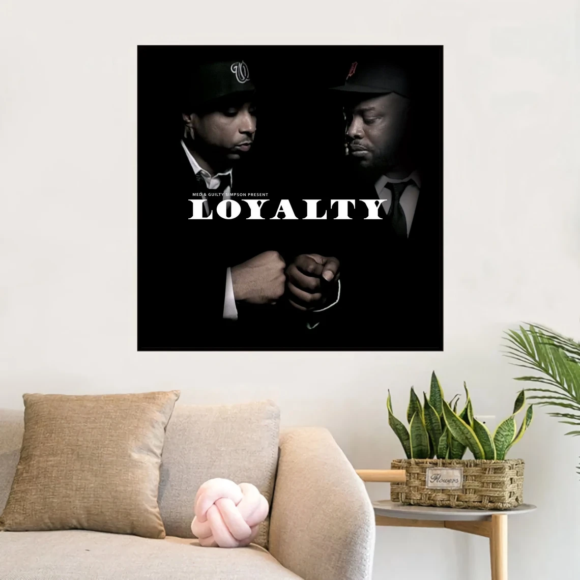 Med & Guilty Simpson Loyalty Music Album Poster Canvas Art Print Home Decor Wall Painting ( No Frame ) #3