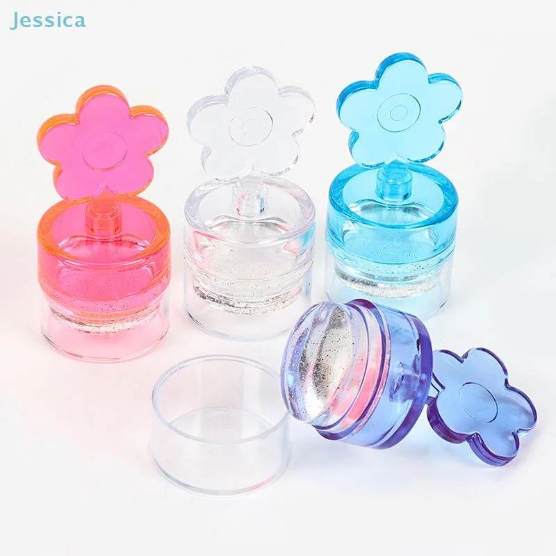 ♥ مسمار الفن سيليكون ختم، واضح سيليكون رئيس مانيكير مكشطة نقل قوالب الطباعة مجموعات مسمار الفن ختم لوحات