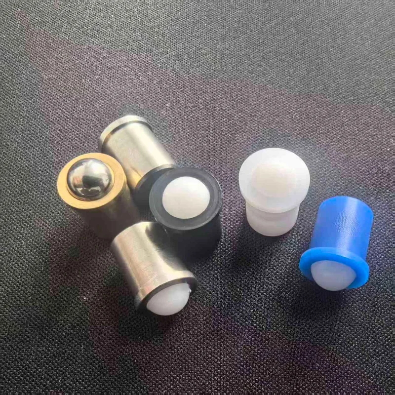 5pcs-10pcs D3/4/5/6/8/10mm Brass/stainless Steel/pom Press Ball Spring Plungers Straight Type Push Fit Ball Plungers