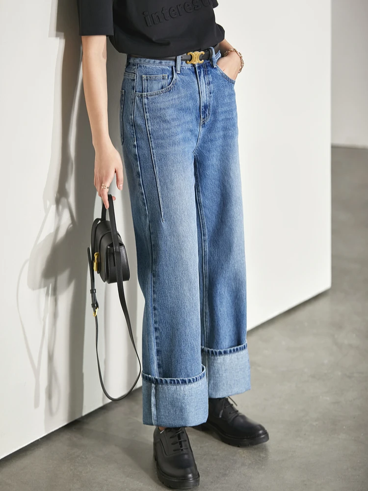 Thumbnail 2 - #2 Womens Wide Leg Denim Jeans Comparison Guide