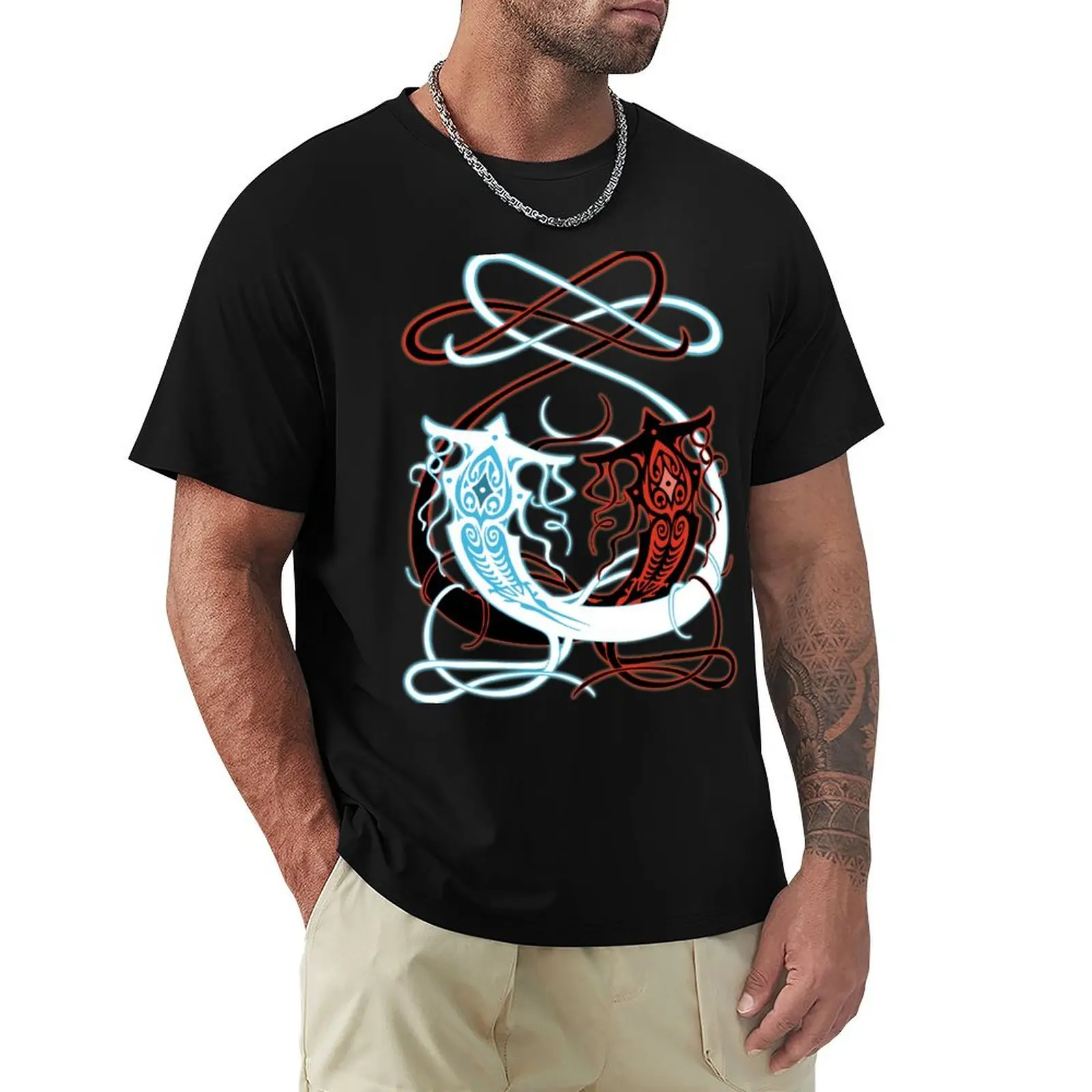 

The Legend of Raava and Vaatu T-Shirt sweat anime tshirt vintage plain black t shirts men