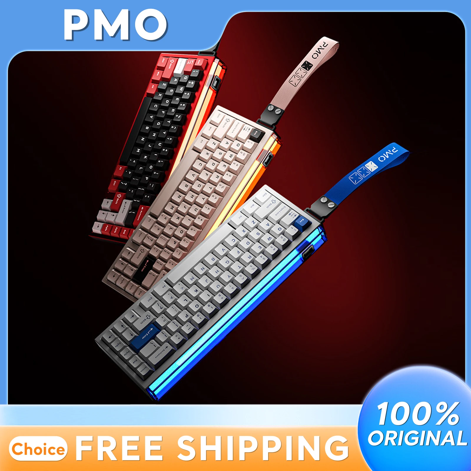 

PMO GP68 Full Aluminum Magnetic Axis Mechanical Keyboard Wired 0.005 RT 0.08ms Low Latency 256K Scan Rate For Valorant Gamers
