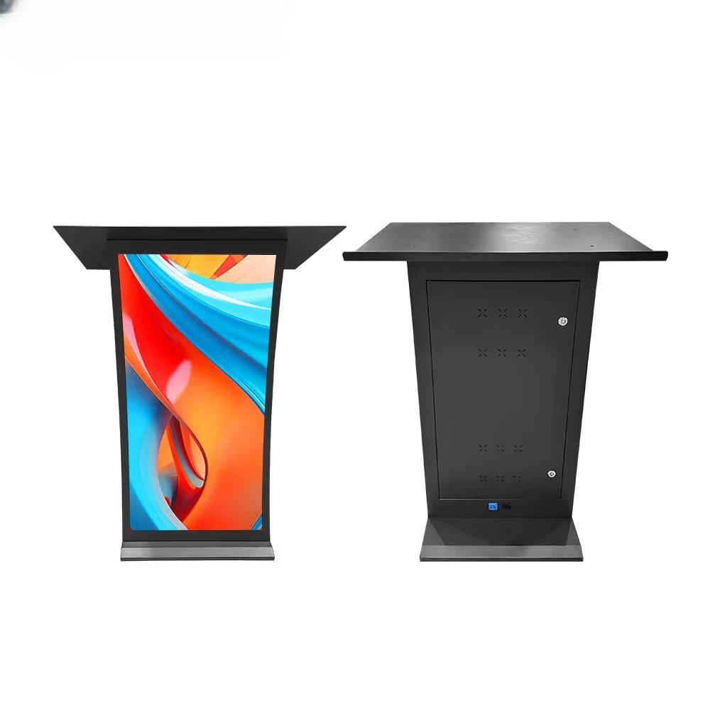 Indoor P1.53 Soft Connection LED Podium Screen  GOB Cabinet for Conference Podium Display