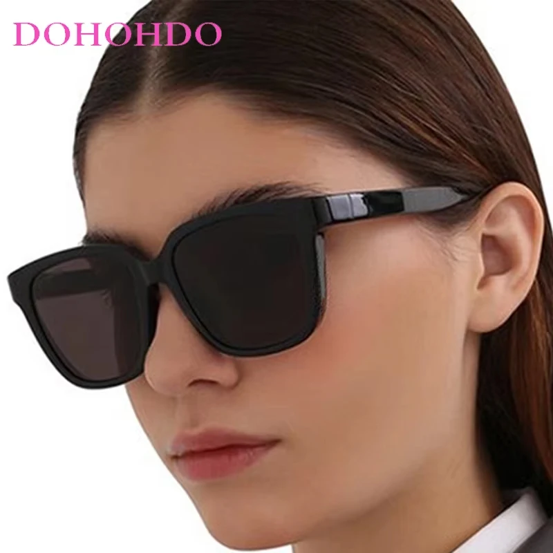 

Oversize Square Luxury Brand Designer Men Women Sunglasses Vintage Summer Traveling Drive Suglasses Female UV400 Lentes De Sol