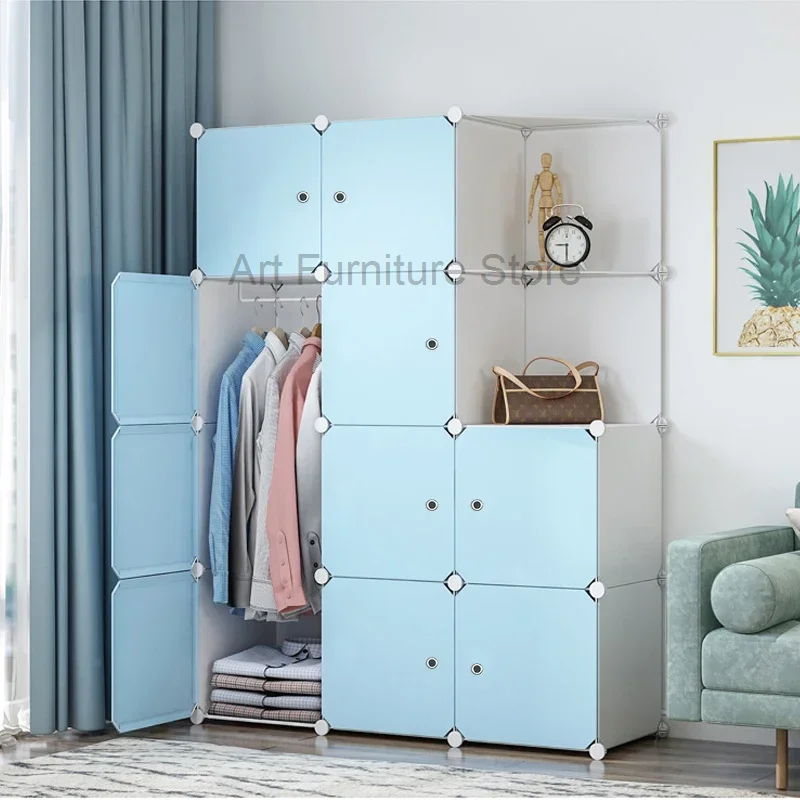 

Living Room Wardrobe Storage Clothes Organizer Bedroom Closet Partitions Filing Foldable Cube Display Armario Home Furniture