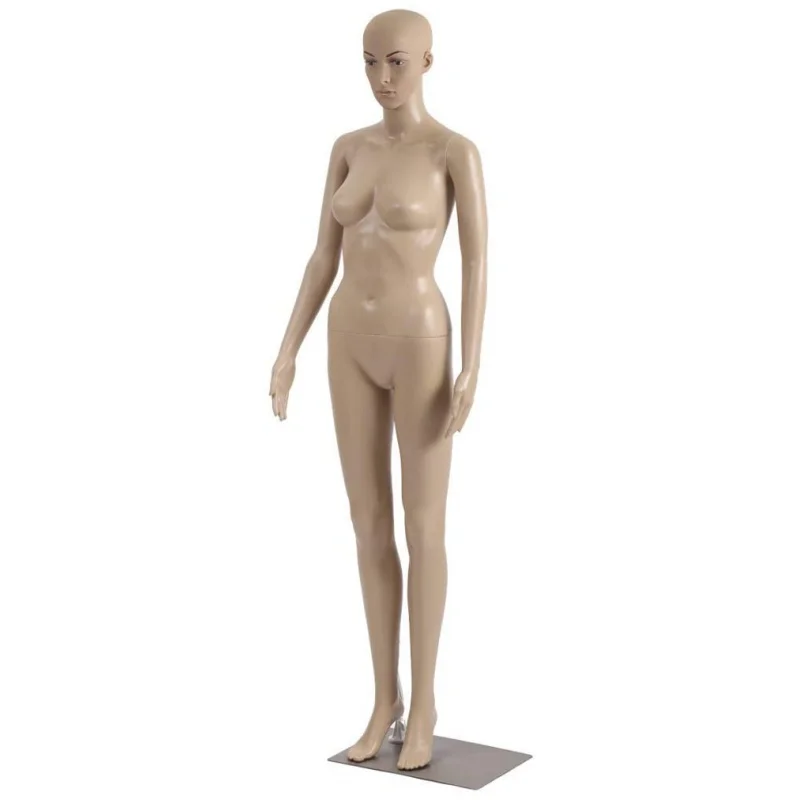 Modello di cucito a forma di busto di manichino artistico di abbigliamento femminile, corpo regolabile, plastica, staccabile