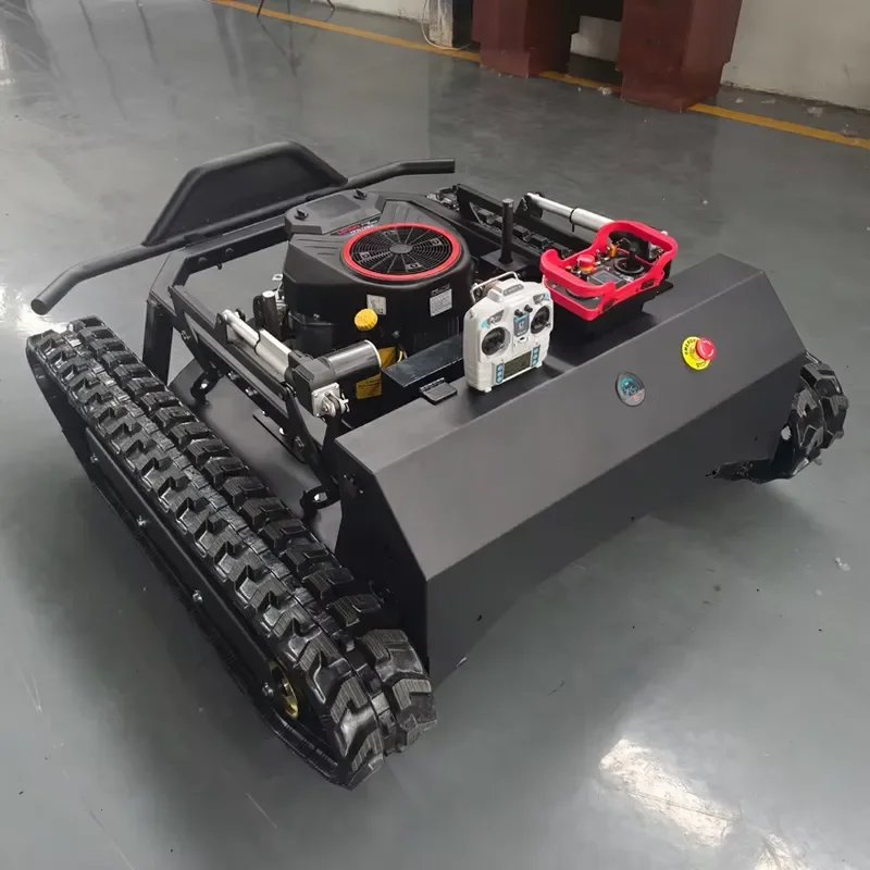 Y900 Crawler Grass Mower with Engine Anti-Slip Strong Traction Remote Control Heavy-Duty 310kg