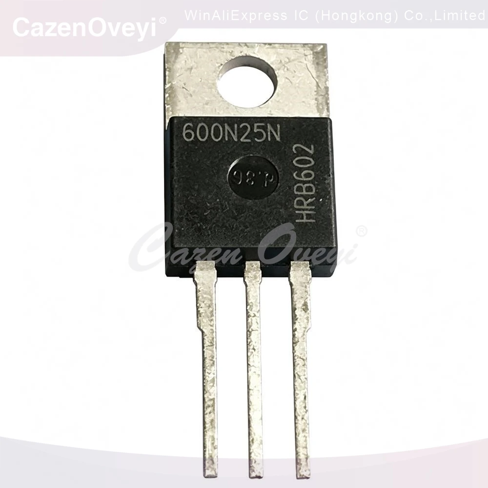 5PCS 600N25N IPP600N25N3G 250V 25A 2SK1464 K1464 900V 8A IRFI4410Z 100V 43A MM30F060 2SK2850 900V 6A K2677 2SK2677 900V 10A