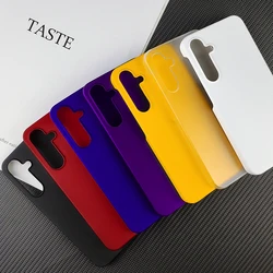 Simple Ultra-thin Matte Hard Phone Case For Samsung Galaxy A55 A54 A35 A25 A15 5G Anti-fingerprint PC Back Case Cover