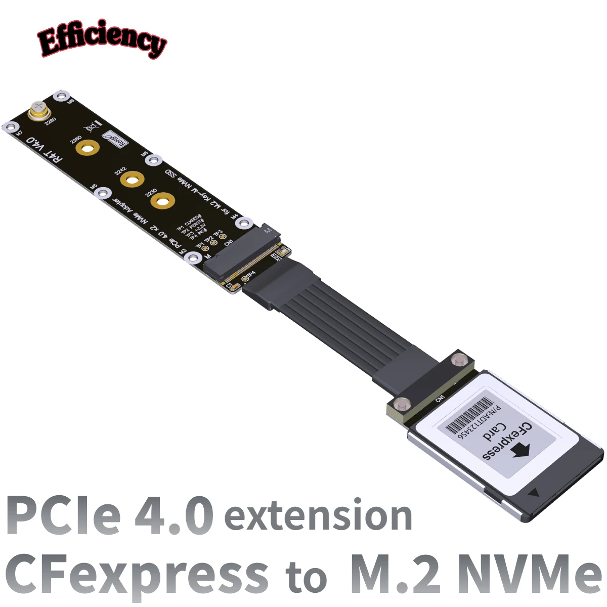 

CFexpress Type B To M.2 NVMe Key-M 2280 SSD PCIe 4.0x2 Extension Cable WD CH SN530 Canon R5 Nikon Z6Z7 XBOX Storage Card Adapter