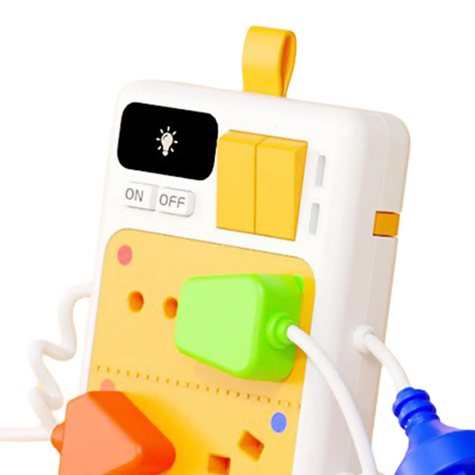 Zintuiglijk schakelbord speelgoed DIY-materiaal voor jongens meisjes peuters kinderen