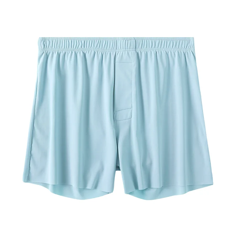 

Men's ice silk underwear, boxer shorts, breathable and comfortable, summer loose home shorts, plus-size men's Arro pants