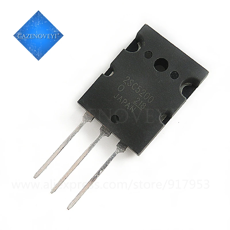 6pcs/lot 2SA1943 TO-3P 2SC5200 TO-3PL=3pair ( 3PCS C5200 + 3PCS A1943 ) In Stock