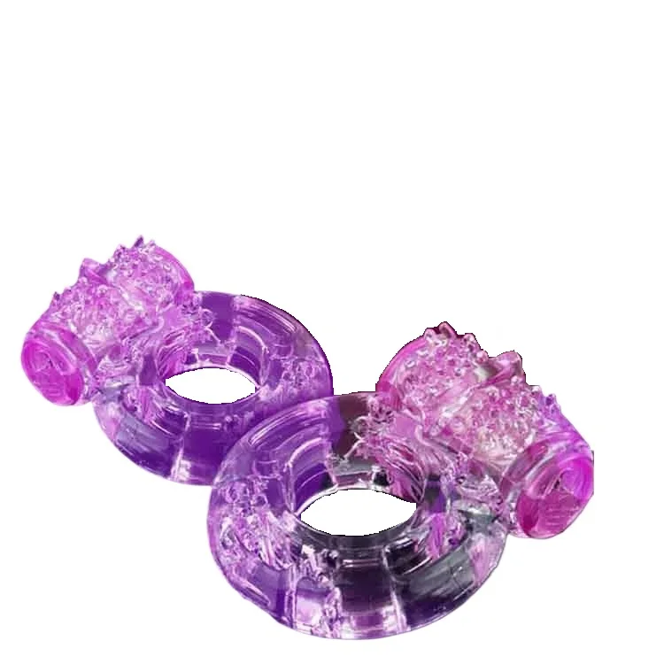 Vibrating Penis Ring Cock Ring for Men Ejaculation Delay Chastity Cage Clit Stimulator Adult Sex Toy for Men 18+ - view 2