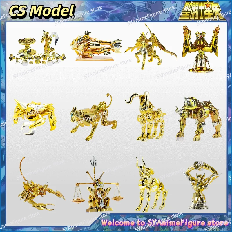 

CS Model Saint Seiya Myth Cloth EX Libra/Taurus/Leo/Milo/Sagittarius TV/24K Ver Totem Knights of The Zodiac Figure Object