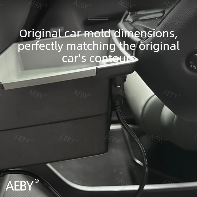 AEBY For Chery ICAR Center console storage box divided storage tray,Front expansion storage classification box,Accessories