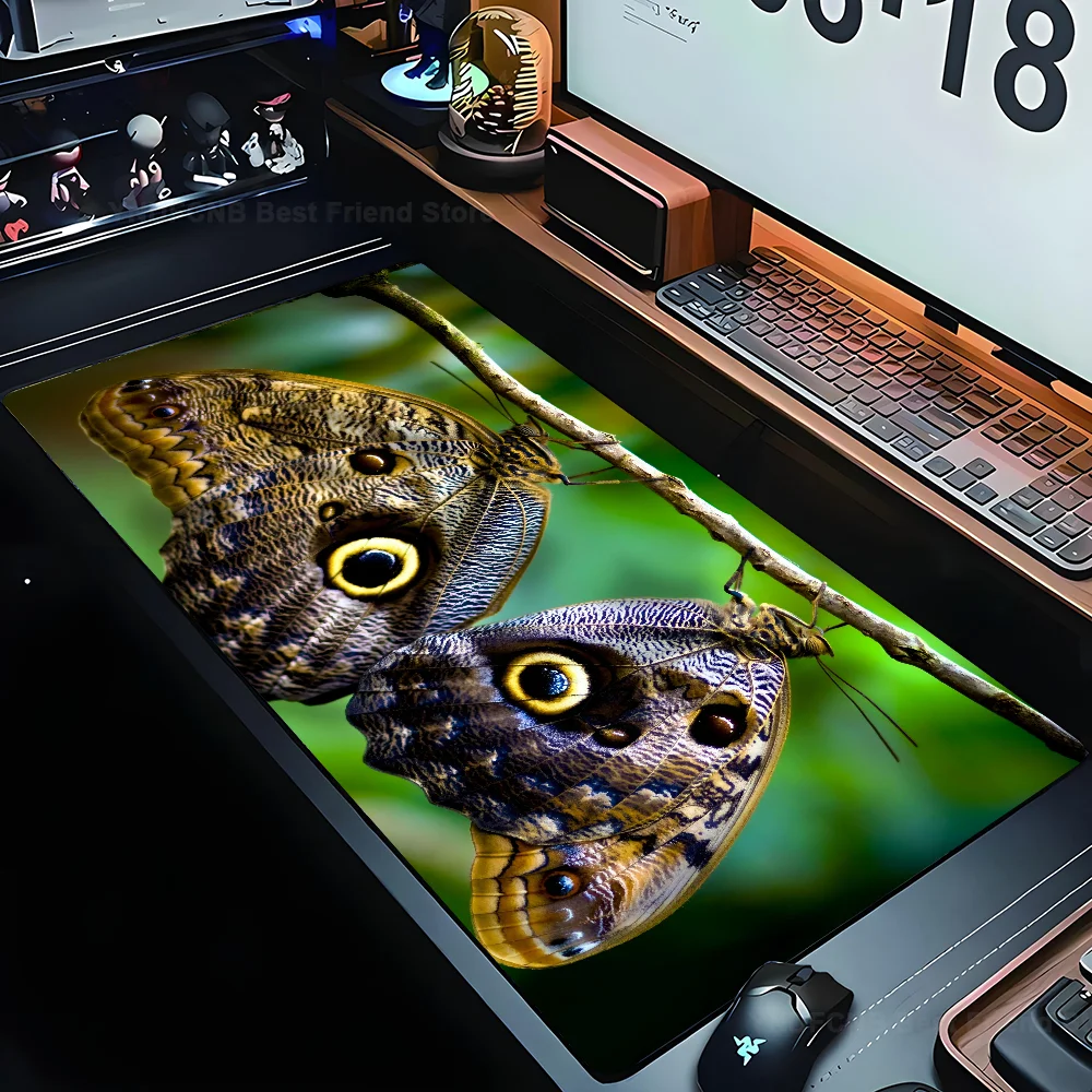 

Insect Large Computer Gaming Accessories MousePads Desk Mats Anti-slip Laptop Soft Mouse Pad