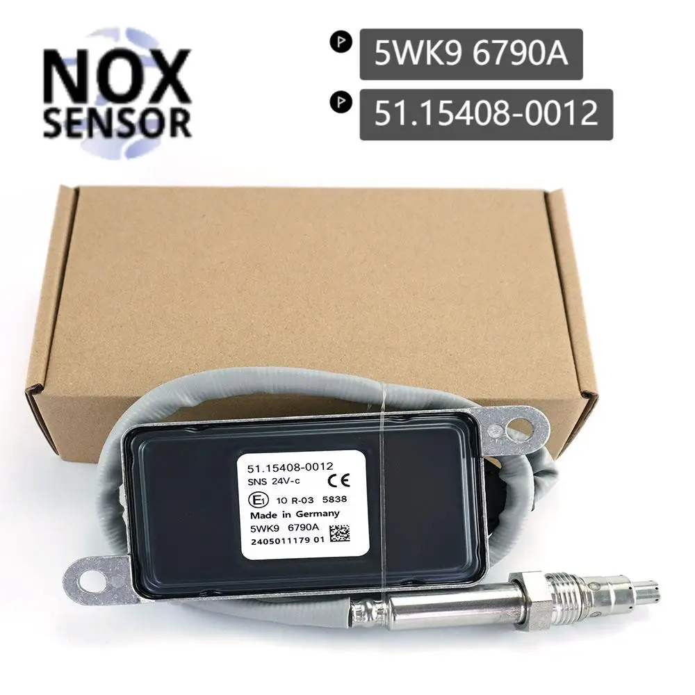 

51154080012 5WK96790A 5WK96790B 51.15408-0019 24V Original New Nitrogen Oxygen NOx Sensor 24V For Man Truck with Original Label