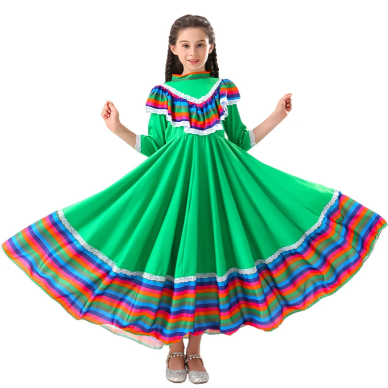 retro-embroidered-long-skirt-cos-clothing-women's-colorful-printed-ethnic-style-role-playing-photography-party-clothing