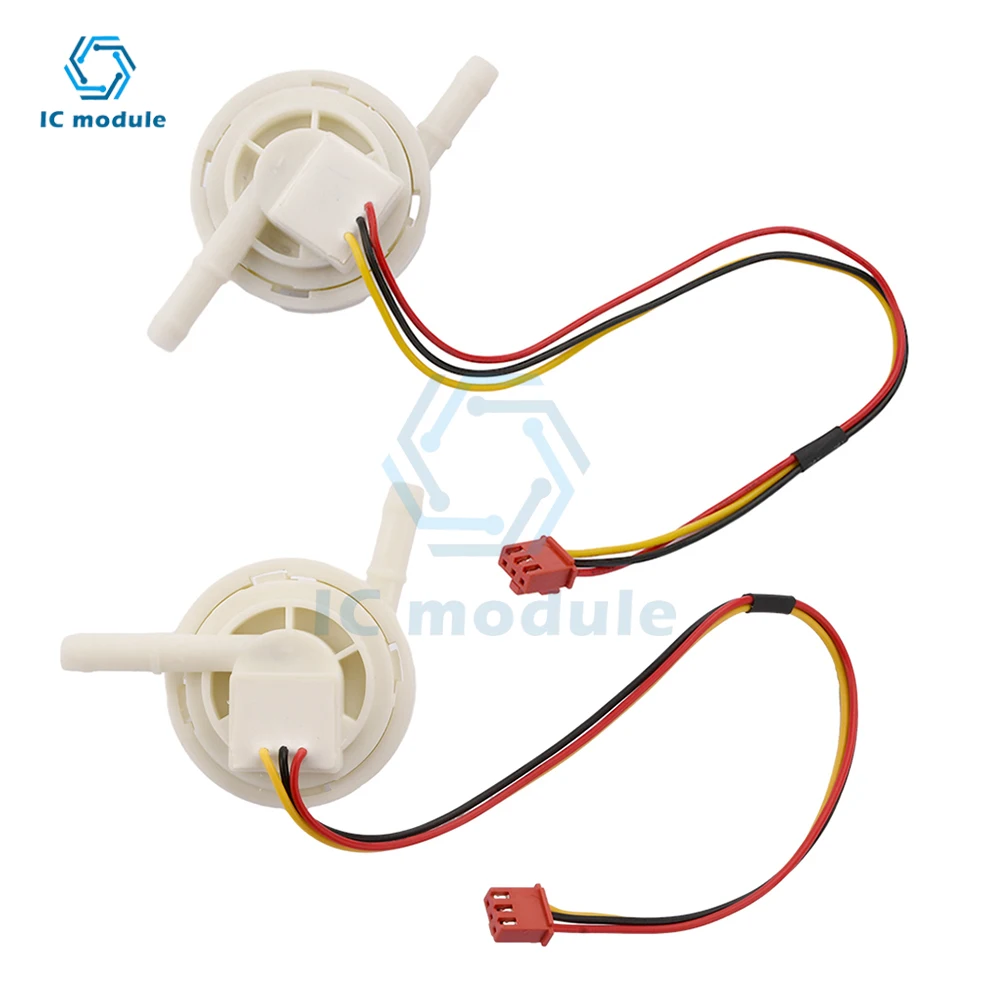 0.2-2.5L/min Water Coffee Flow Hall Sensor Switch Meter Flowmeter Counter Connect Hose Hall Effect Flowmeter