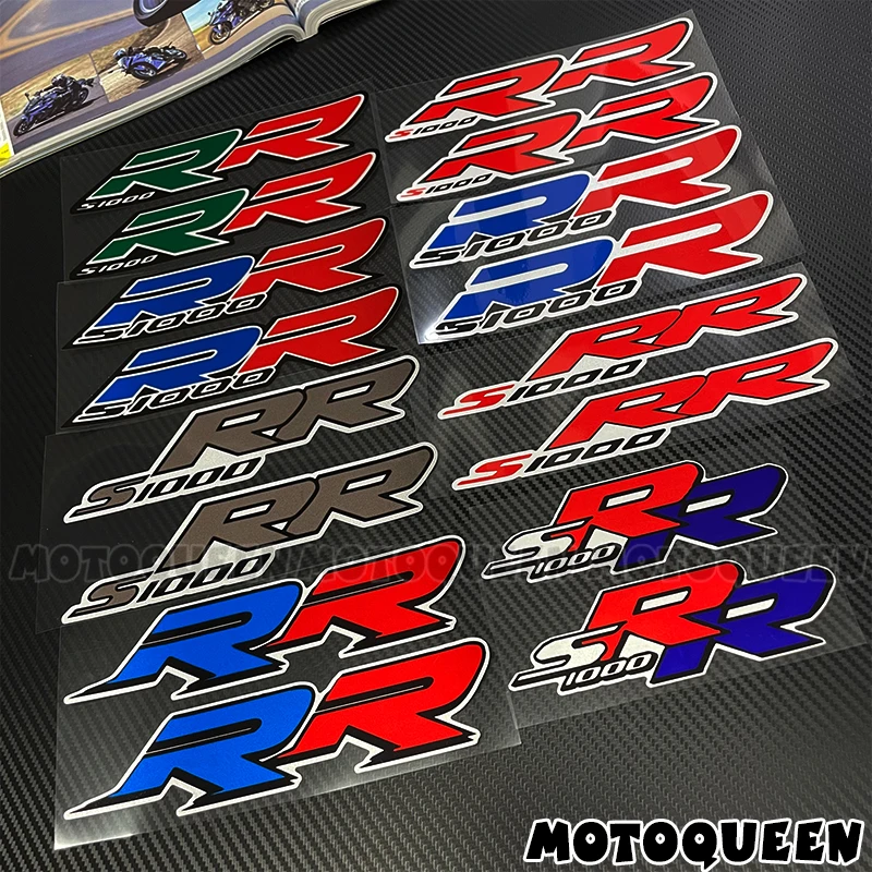 Motorcycle AccessoriesFairing Body Tank Pad Side Shell Wind Logo Decor Reflective Waterproof Decals Stickers for BMW S1000RR