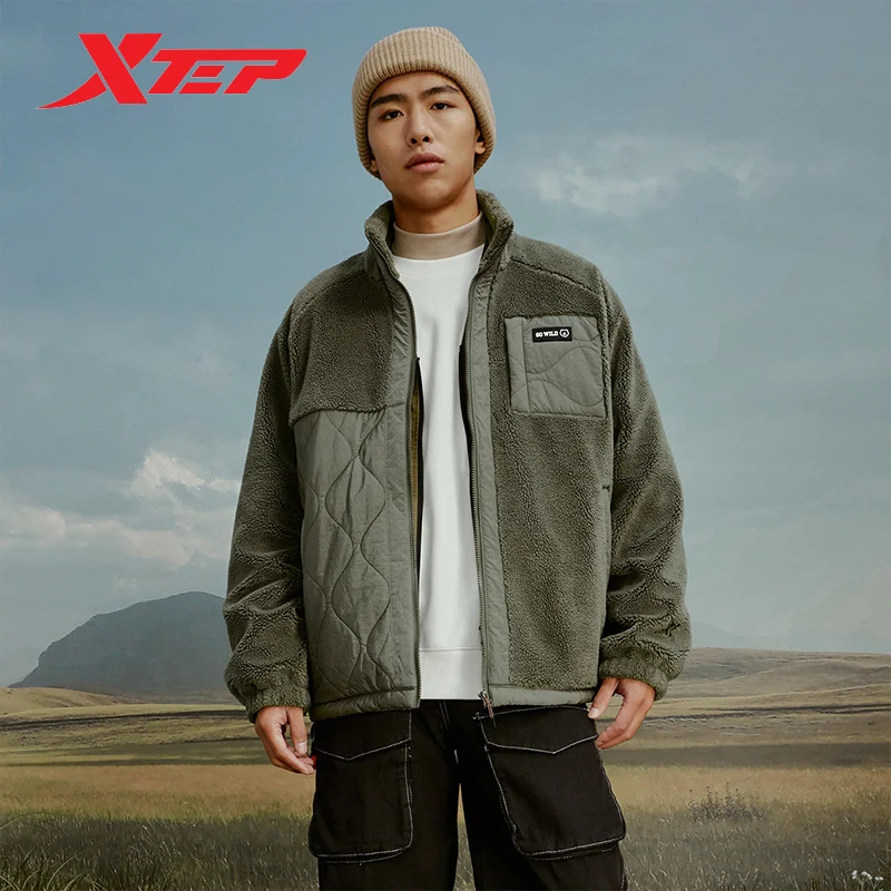 Xtep Knitting Jacket For Men And Women 2023 Winter Invigoration Unisex Coat Sporty Classics Minimalist Outdoor Tops 877427060110