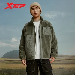 Xtep Knitting Jacket For Men And Women 2023 Winter Invigoration Unisex Coat Sporty Classics Minimalist Outdoor Tops 877427060110