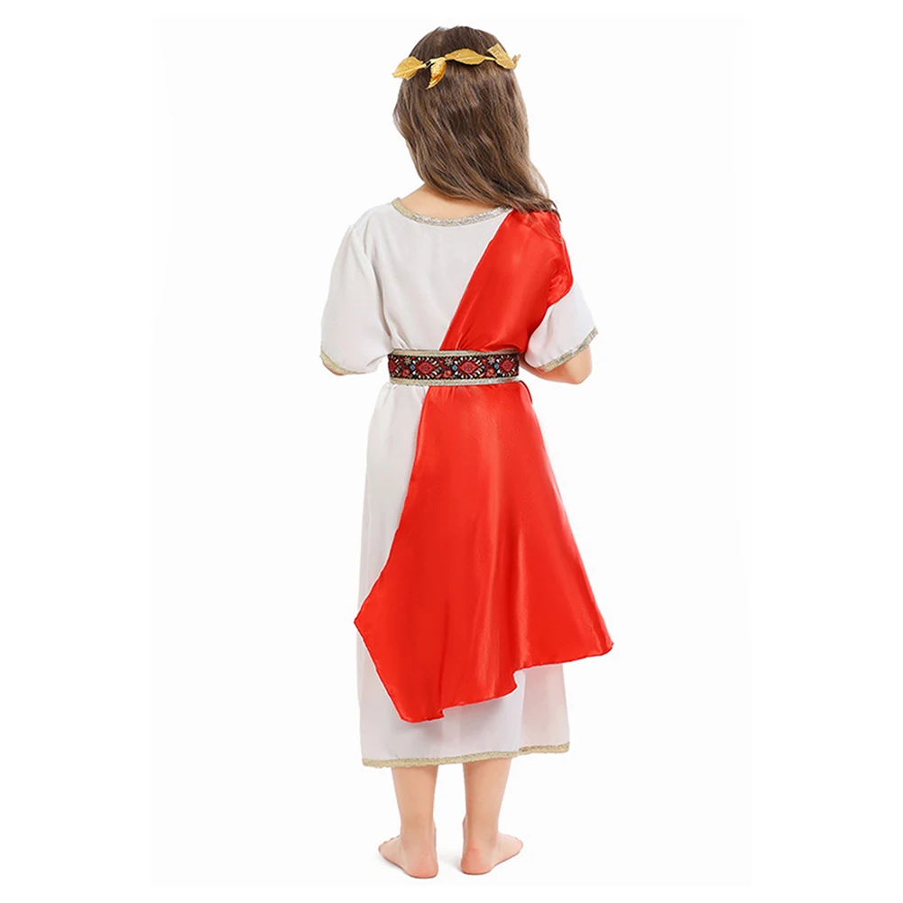 القديمة تأثيري ستولا فستان أحمر ملابس حفلة تمويه الأدوار تأثيري حلي فتاة الزي هالوين كرنفال حفلة البدلة