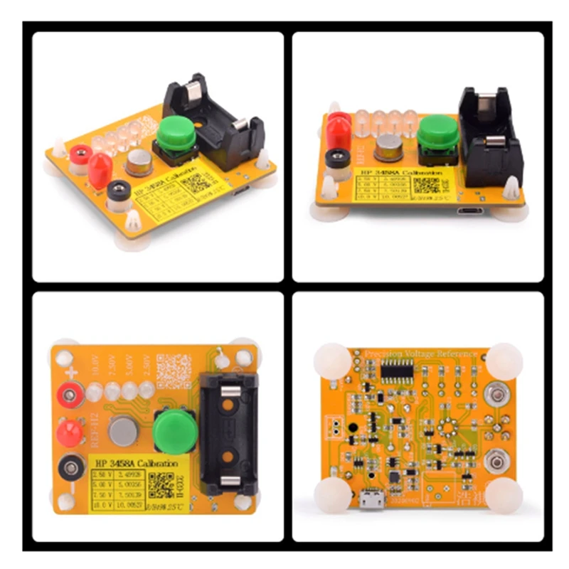 AD584KH Voltage Detection Module High Precision 4 Channel 2.5V 7.5V 5V 10V Voltage Reference Module Easy Install