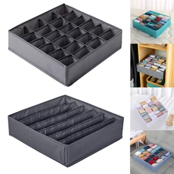 24 Grids Underwear Organizer Storage Box Panties Socks Storage Boxes Wardrobe Clothes Organizer Cabinet Drawers Separator Box