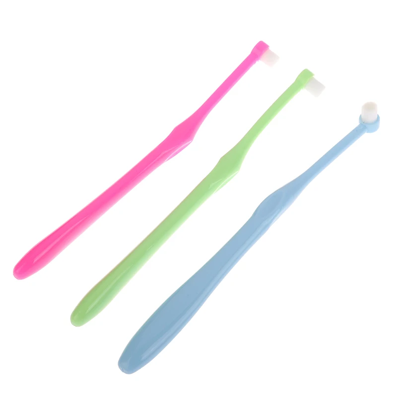 [New] Interdental Brush Single-Beam Soft Teeth Cleaning Toothbrush Oral Care Tool Small Head Soft Hair Implant Adult