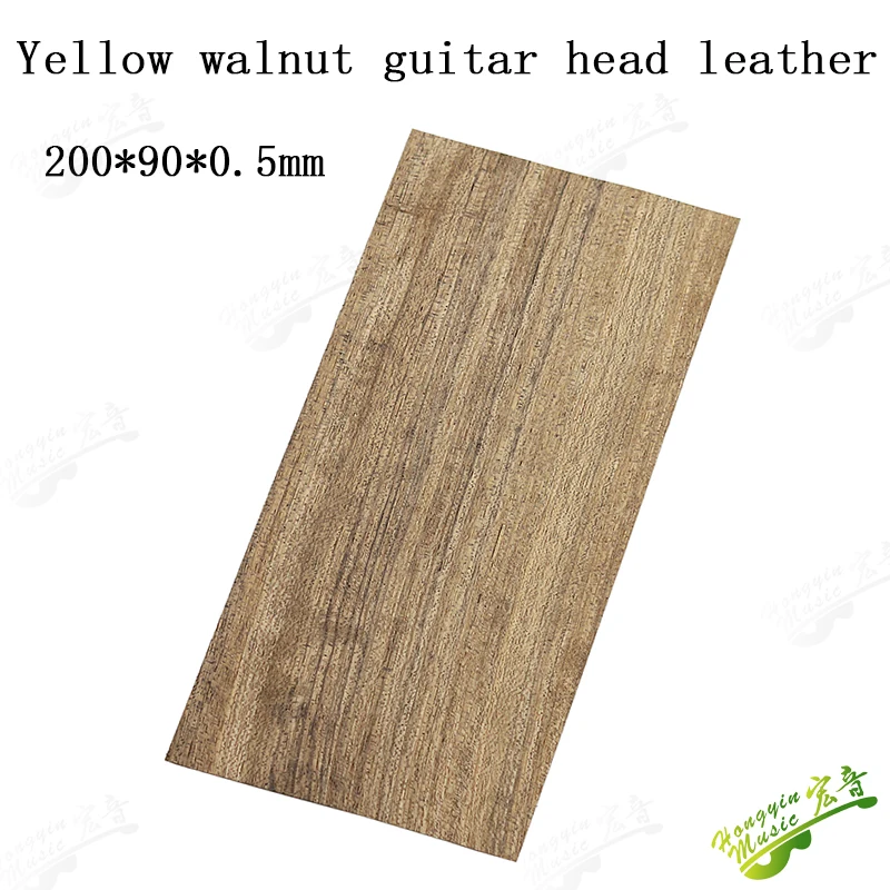 Zebrawood Gitarrenkopfplatte, wunderschönes Zebrano-Kopffurnier, Massivholz, handgefertigtes Material, Gitarrenzubehör, 200 x 90 x 0,55 mm – Detail 20