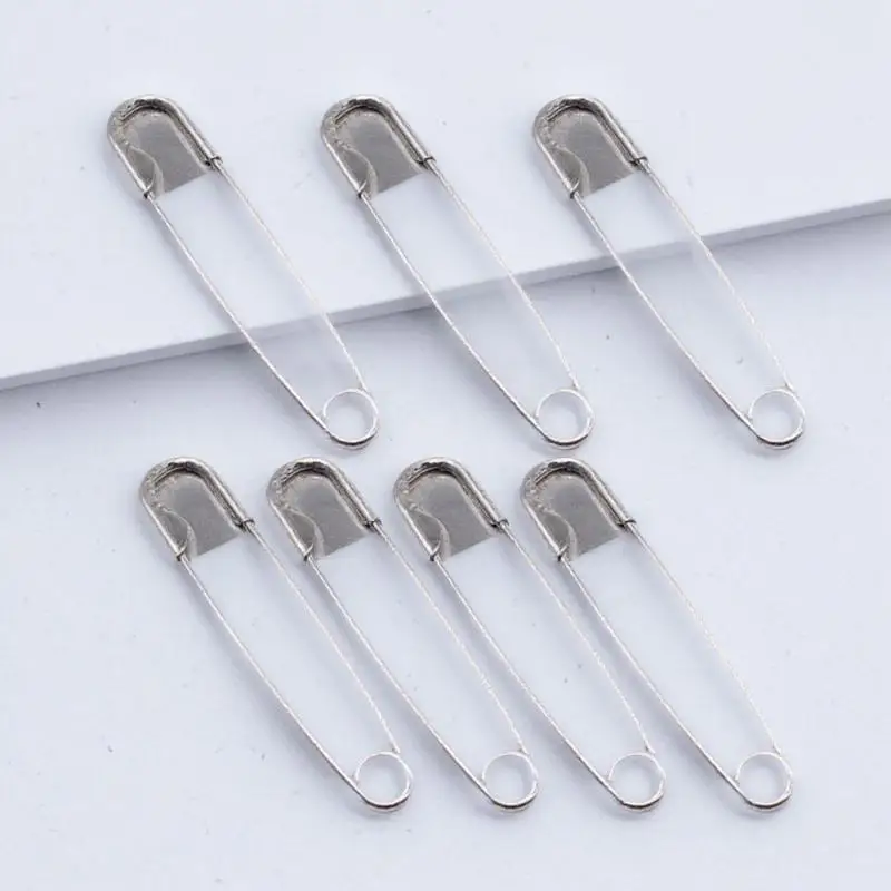

7Pcs Head Pins Extra Large Stainless Steel Smooth Thickened Safety Pins for Scarf Blanket Knit Fabric Craft Organization Home