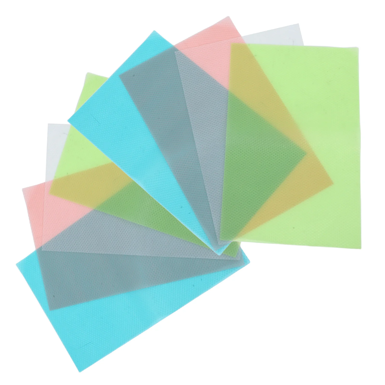 

8Pcs Fridge Shelf Liners Washable Waterproof Non Slip Refrigerator Mats Cuttable Drawer Liners Kitchen Cabinet Pantry 45x29cm