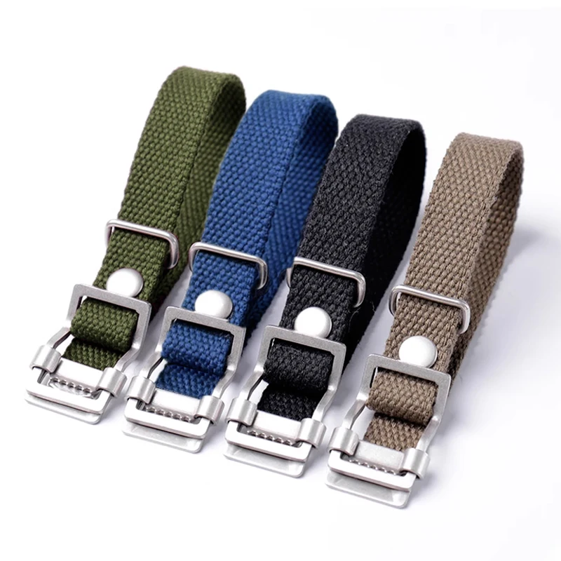 

Высококачественный универсальный нейлоновый ремешок для часов коричневого, зеленого и черного цветов, повседневный ремешок в стиле милитари, армейский спортивный браслет для Hamilt