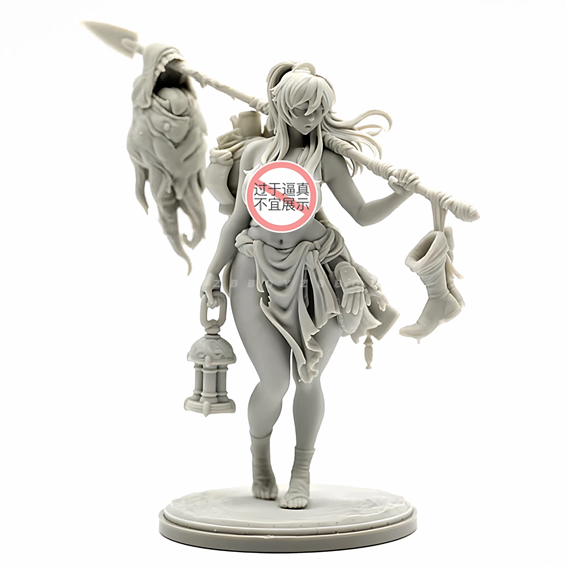 

75 мм наборы моделей из смолы «Красота-солдат», фигурка красоты, бесцветная и самособранная A-2169