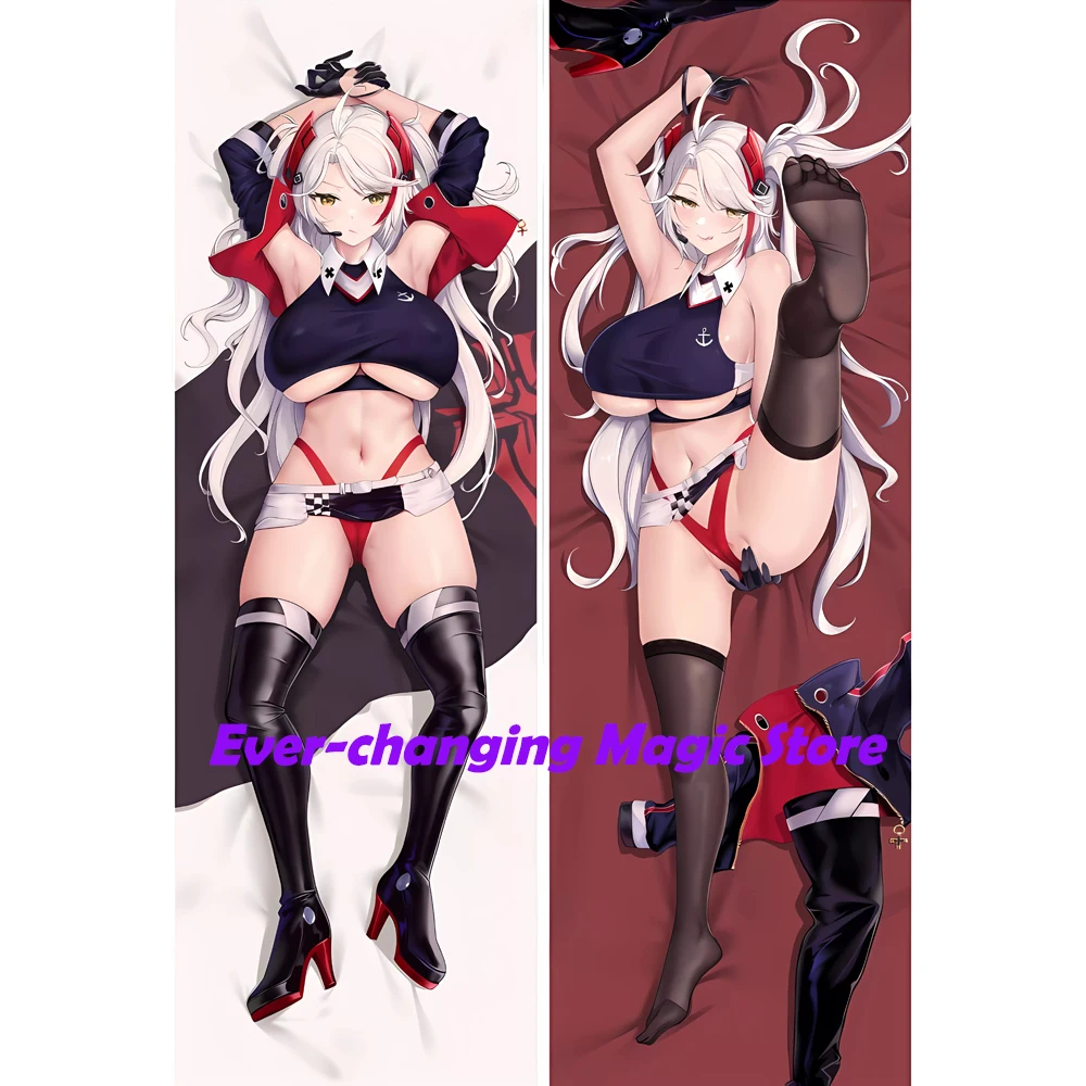 

Dakimakura Azur Lane Prinz Eugen Cosplay Body Pillow Case Anime Otaku Pillow Cushion Cover Xmas Gifts