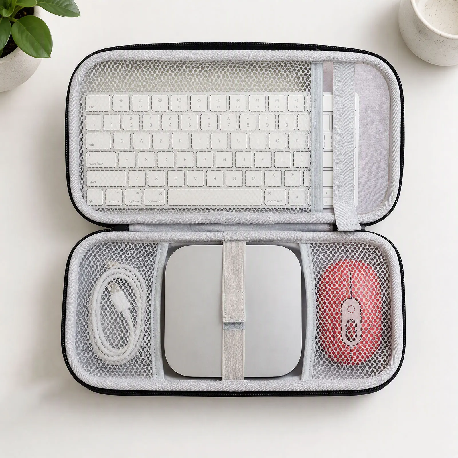Hard Oxford Carrying Case for Mini M4 Storage Bag Mouse Keyboard Accessories Travel Bag