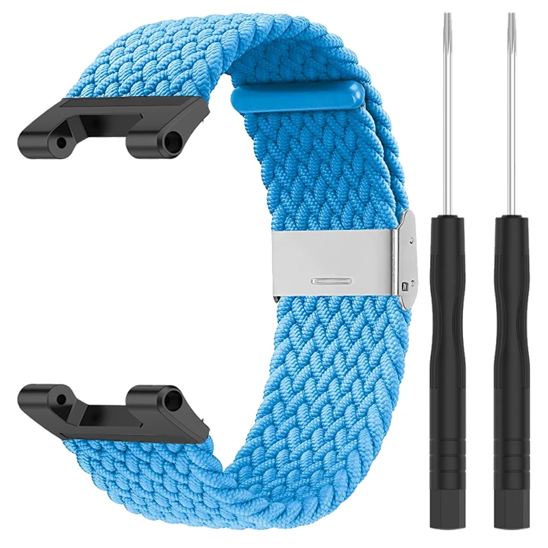 Elastic Braided Straps For Huami Amazfit T-Rex 2 Smart Watch Band Nylon Adjustable Bracelet For Xiaomi Amazfit T-Rex Pro Trex 2