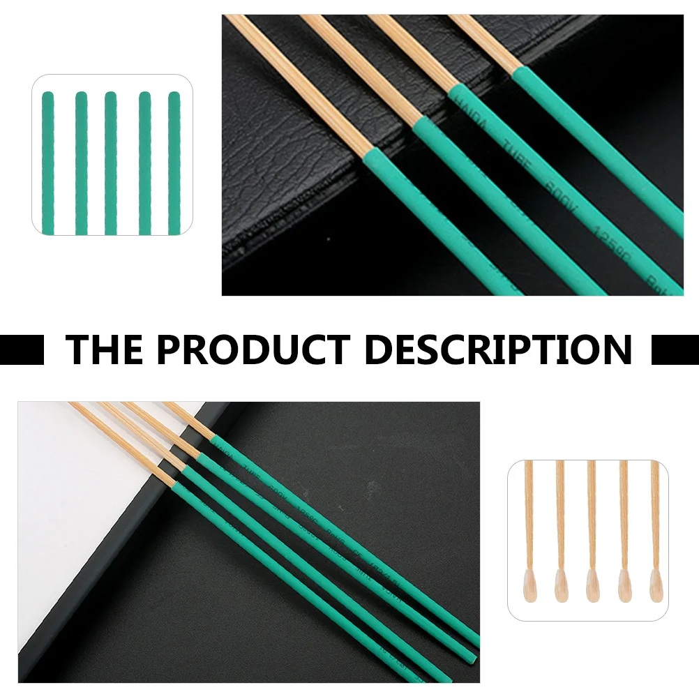 

10pcs Bamboo Scoop Ear Wax Removal Tools With Anti-Slip Handle For Home Use Earwax Cleaning Sticks Ear Cleaning Spoons