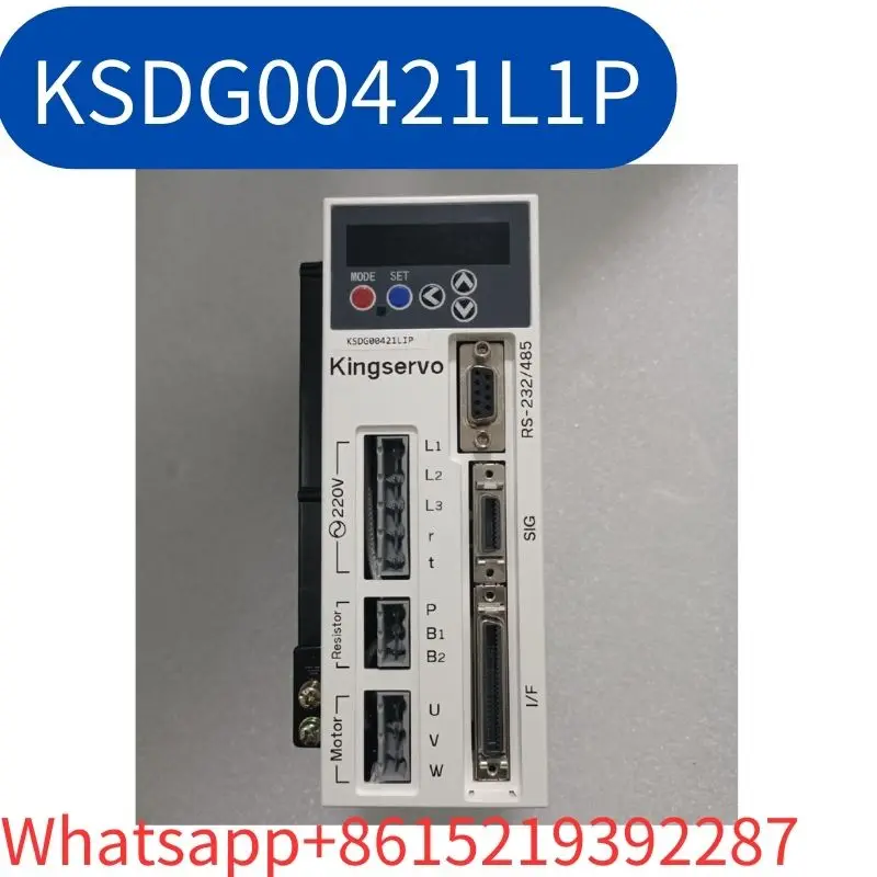 

KSDG00421L1P servo driver second-hand Test OK