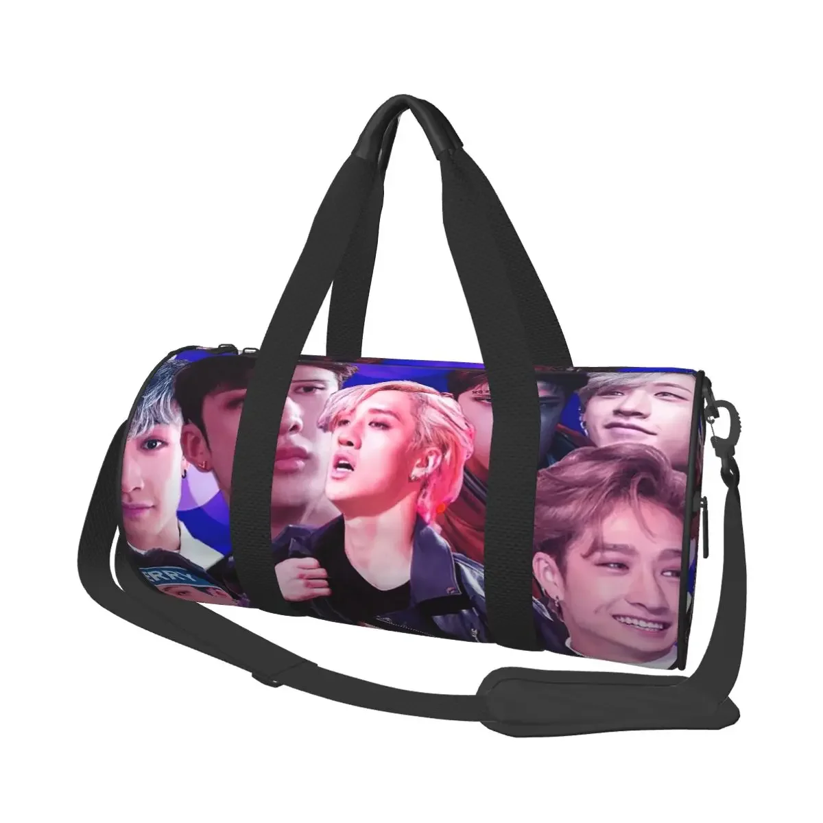 

Bang Chan Large Duffle Gym Bag Waterproof Duffle Travel Bags Handbags Fitness bag