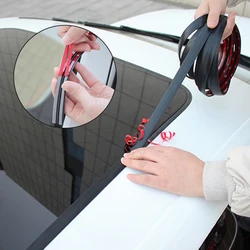 Car Window Edge Windshield Roof Rubber Sealing Strip Sticker For Mercedes Benz W202 W220 W204 W203 W210 W124 W211 W222 X204 Amg